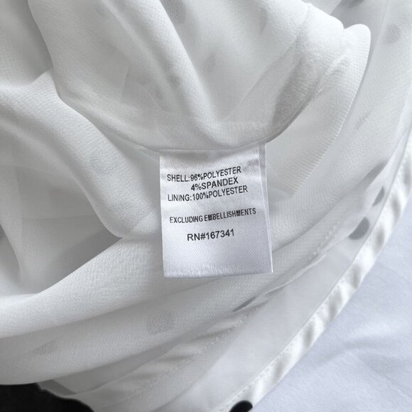 NWOT HELLO MOLLY GIRL OF FUN BLACK WHITE POLKA DOTS SATIN COWL NECK MINI DRESS - Picture 10 of 11